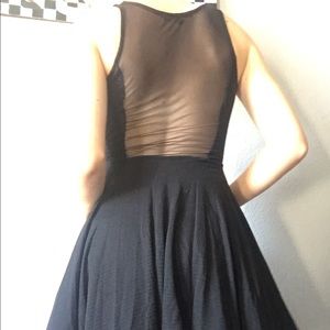 🌊Ocean Drive🌊 Backless Mesh Skater Dress